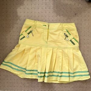 Casablank yellow skirt , size S